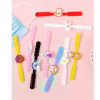 شريط سيلكون موسع وماسك للكمام ( ست قطع منوعة)