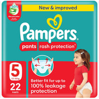 بامبرز كلوت حماية من التسلخات مقاس 5 - 22 حفاضة