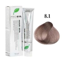 صبغة شعر اشقر فاتح رمادي كثيف ( 8.1 ) من بروسيل –...
