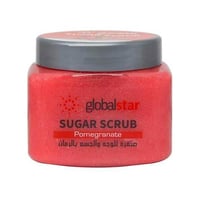 صنفرة سكر سكراب للوجه والجسم بالرمان من جلوبال ستا...