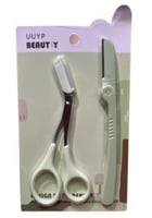 مقص + موس حواجب