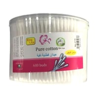 ريفا عيدان قطنية نقية لتنظيف الأذن -600 حبة