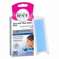 فيت شرائح شمعية للوجه للبشرة الحساسة 20 قطعة