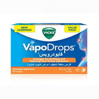 فيكس فابودروبس اقراص استحلاب - منثول بنكهة البرتقا...