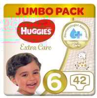 هجيز مقاس (6) عبوة ميجا 42 حفاضة +15كجم