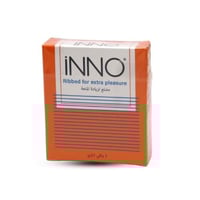 واقي ذكري مضلع لزيادة المتعة من اينو - 3قطعة