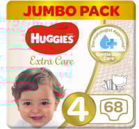 هجيز مقاس (4) عبوة ميجا 68 حفاضة 8 - 14كجم