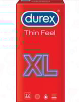 واقي ذكري رقيق ثين فيل من دوريكس - مقاس X-Large (1...