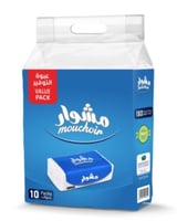 مشوار مناديل ناعم 180 منديل 10 عبوة
