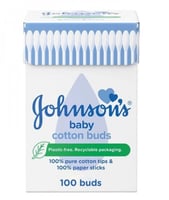 عيدان قطنية نقية من جونسون 100 عود