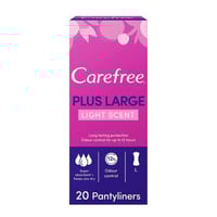 فوط صحية برائحة خفيفة من كيرفري - 20 فوطة