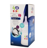 رضاعه فور يو بيبي (من عمر 3 أشهر) بلاستيك 180 مل ك...