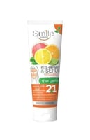 قناع وسيروم للوجه بفيتامين سي من سمايل 100 مل