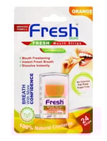 شرائح معطرة للفم بنكهة البرتقال من فريش مور 24 شري...