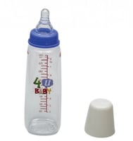 رضاعه فور يو بيبي زجاج 240 مل بدون يد