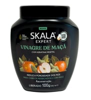 سكالا كريم مرطب بخل التفاح للشعر الجاف والمجعد - 1...