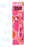 هالو كيتي - فرشاة أسنان للأطفال مع غطاء