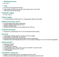 خلاط ليزر كروم عالي بطارية -حار/بارد- فرنسي بريستو...