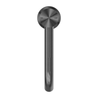 خلاط مغسلة عالي (ميكا) اللون معدني رمادي نيرو / Ne...