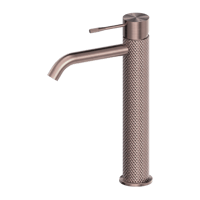 خلاط مغسلة عالي طويل اللون البرونزي المصقول (اوبال...