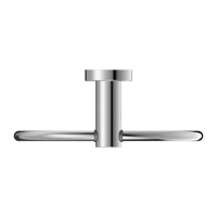 علاقة مناشف دائرية اللون الكروم نيرو / Nero