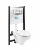 خزان دفن لكرسي حمام معلق بدون زر تشغيل آكتف روكا /...