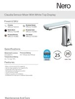 خلاط ليزر/انفراريد اللون النيكل المصقول مع شاشة عل...