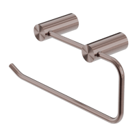 علاقة مناشف مستطيل مفتوح اللون الرونزي المصقول نير...