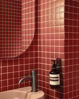 خلاط مغسلة (ميكا) اللون معدني رمادي نيرو / Nero