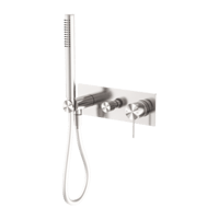 خلاط مع قاعدة جدارية و سماعة ولي ومحول اللون النيك...