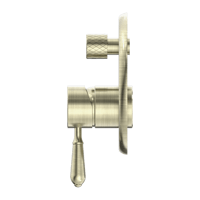 وجه خلاط شاور خطين - محول - اللون النحاسي العتيق م...