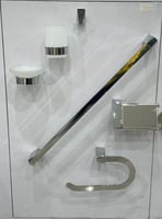 طقم أكسسوار 6 قطع كروم كوني / Koonee