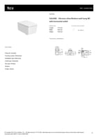 كرسي معلق انسبيرا مربع مع غطاء هيدروليك روكا / Roc...