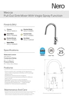 خلاط مطبخ مع لي سحاب اللون برونزي مصقول نيرو / Ner...