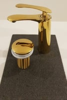 خلاط مغسلة أتوماتيك ذهبي SERA