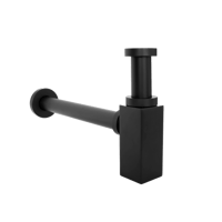 هراب مغسلة (سيفون) أسود اسباني مربع