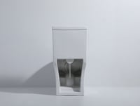 كرسي حمام أفرنجي قطعة واحدة غطاء هيدروليك نحيف تيف...