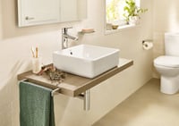 حوض مغسلة مربع فوق الكاونتر ذ جاب 39 * 37 سم روكا...