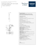 خلاط شاور كامل نظام كونترول سمارت ايفوريا جروهي
