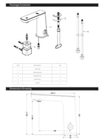 خلاط ليزر/انفراريد اللون اسود مطفي مع شاشة علوية ب...