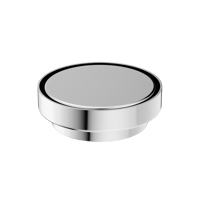 صفاية مدورة 13 سم ستانليس ستيل اللون كروم نيرو / N...