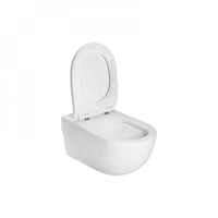 كرسي حمام معلق مع غطاء بطيء نحيف Meridian روكا / R...