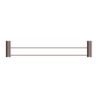 علاقة مناشف دبل (60 سم) اللون البرونزي المصقول نير...