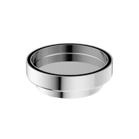 صفاية مدورة 13 سم ستانليس ستيل اللون كروم نيرو / N...