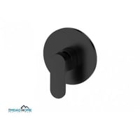 وجه خلاط دفن خط واحد دائري أسود مطفي برونزو / BRON...