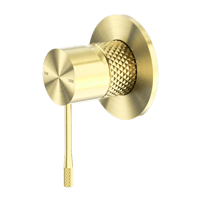 وجه خلاط شاور خط واحد اللون الذهبي المصقول مع القل...