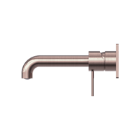 خلاط مغسلة جداري مع قاعدة اللون برونز المصقول مع ا...