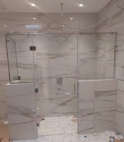 شاور زجاج سكوريت تفصيل حسب الطلب مدينة جدة فقط