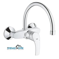 خلاط مطبخ جداري يورو سمارت جروهي / GROHE