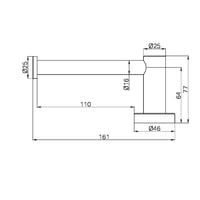 وراقة مناديل حمام بدون غطاء اللون معدني رمادي نيرو...